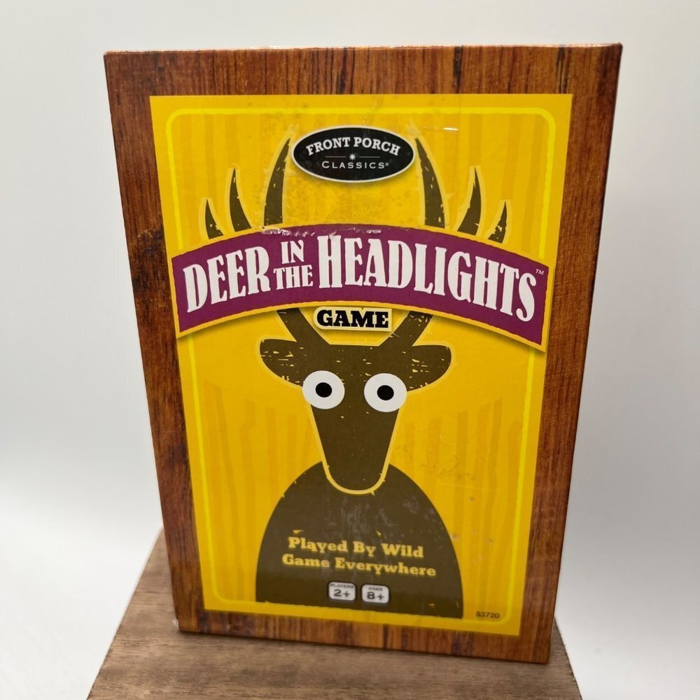 Deer in the Headlights Game Front Porch Classics Card Dice Game New, Sealed.